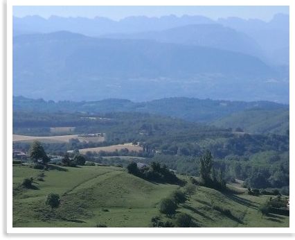 Les collines de la Drôme